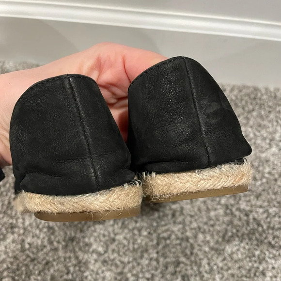 Eileen Fisher Lady tumbled nubuck espadrille shoes, size 7.5 - Picture 6 of 14